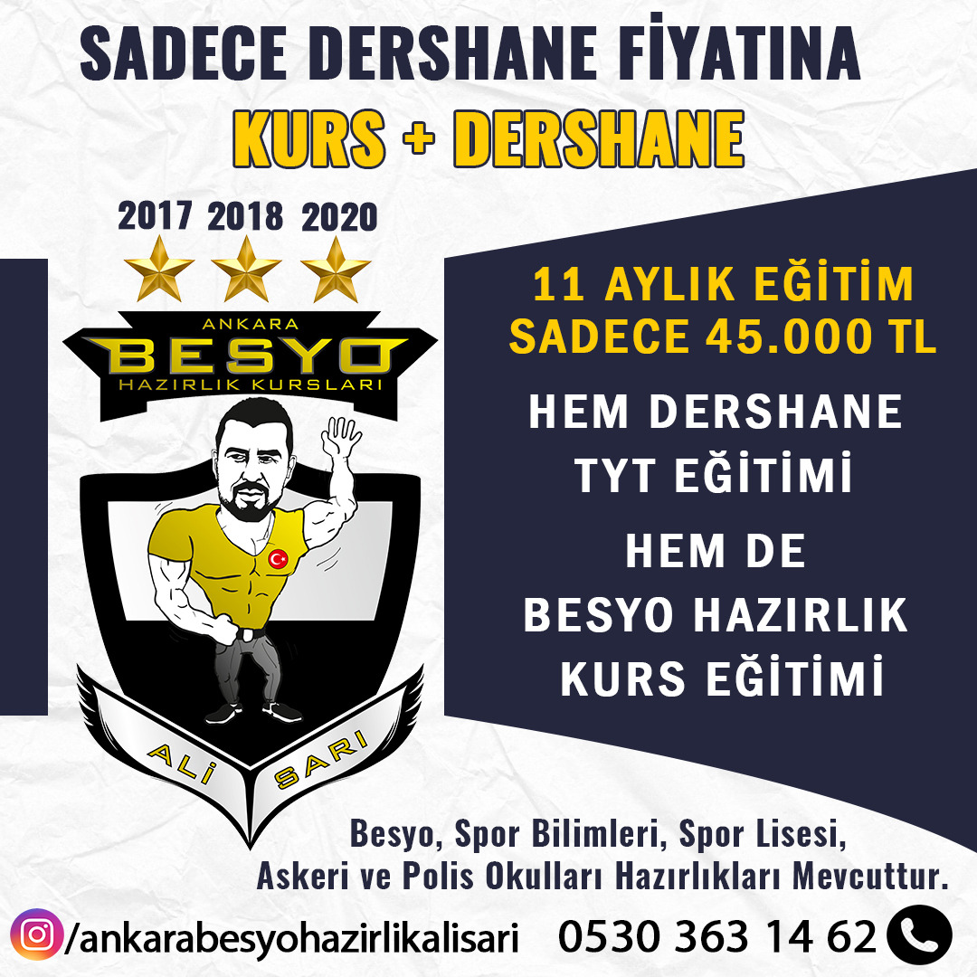 SADECE DERSHANE FİYATINA KURS + DERSHANE