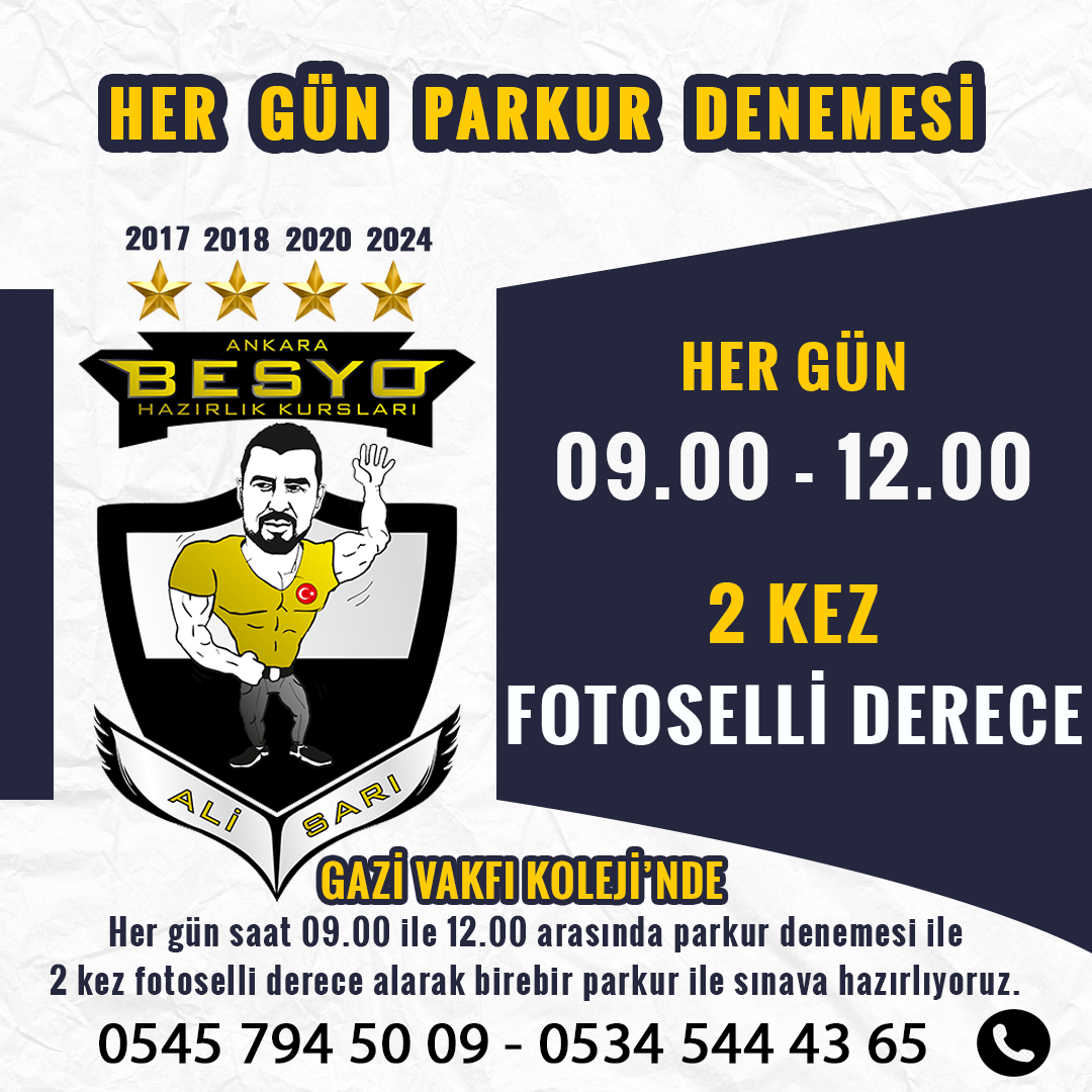 HER GÜN PARKUR DENEMESİ